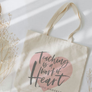 Sac fourre-tout cadeau enseignant