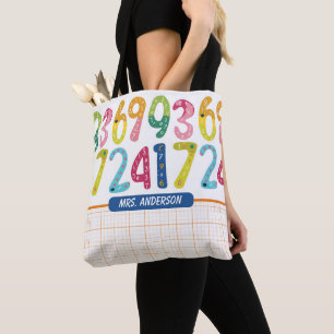Sac fourre-tout cadeau pour professeur de mathémat
