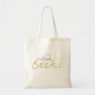 Sac fourre-tout Café et Livres