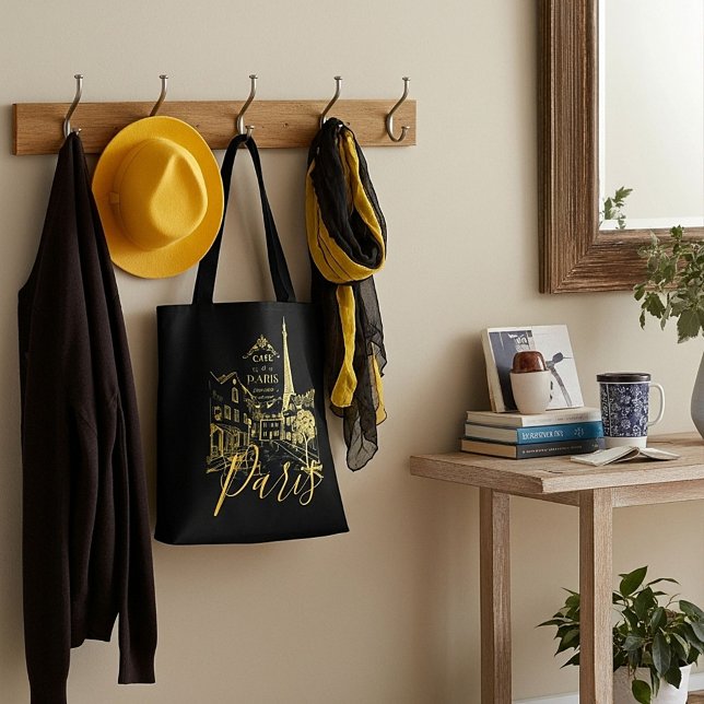 Sac fourre-tout Café Paris (Créateur téléchargé)