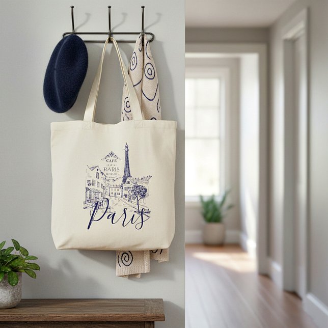 Sac fourre-tout Café Paris (Créateur téléchargé)