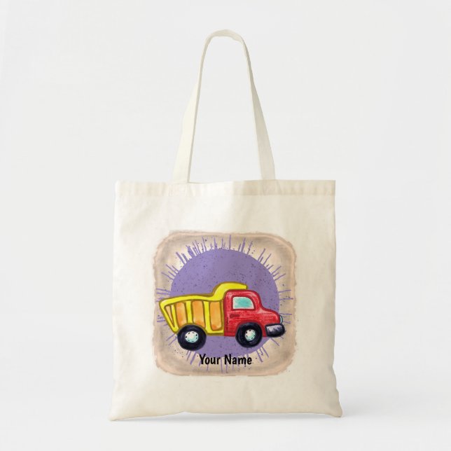 Sac fourre-tout camion à benne (Devant)