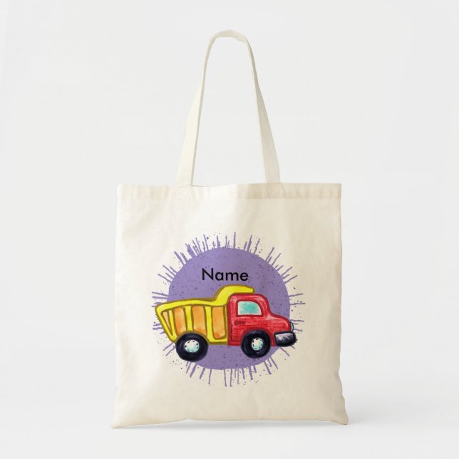 Sac fourre-tout camion à benne classique (Devant)