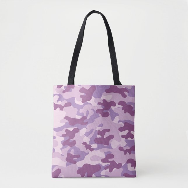 Sac fourre-tout Camouflage violet (Devant)