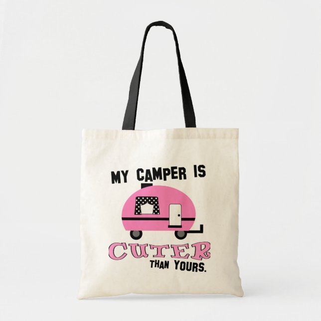 Sac fourre-tout Camper Rétro Rose (Devant)