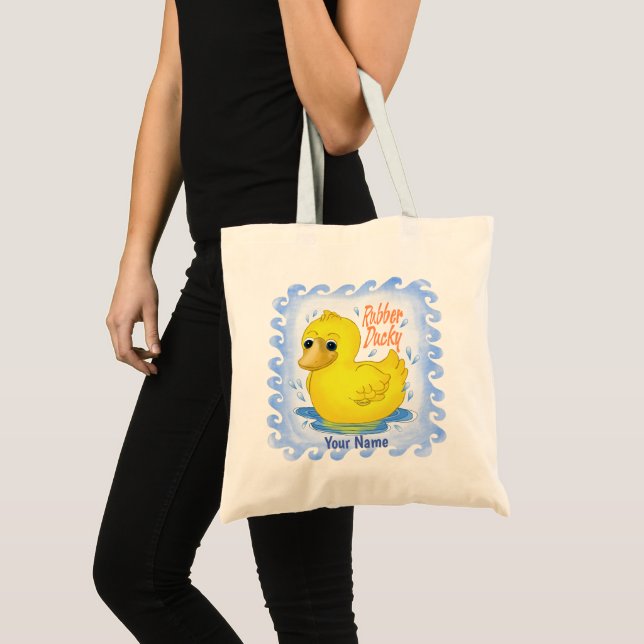 Sac fourre-tout Canard en caoutchouc (Devant (produit))