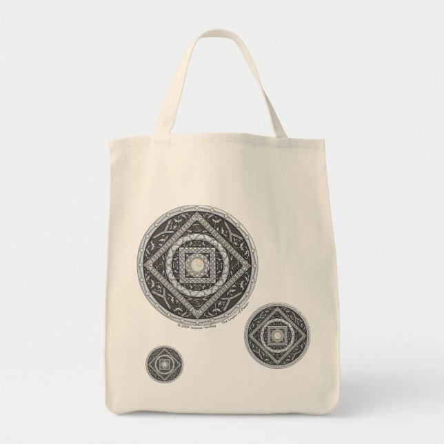 Sac fourre-tout Cancer Mandala (Devant)