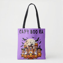 Sac fourre-tout Capybara Halloween