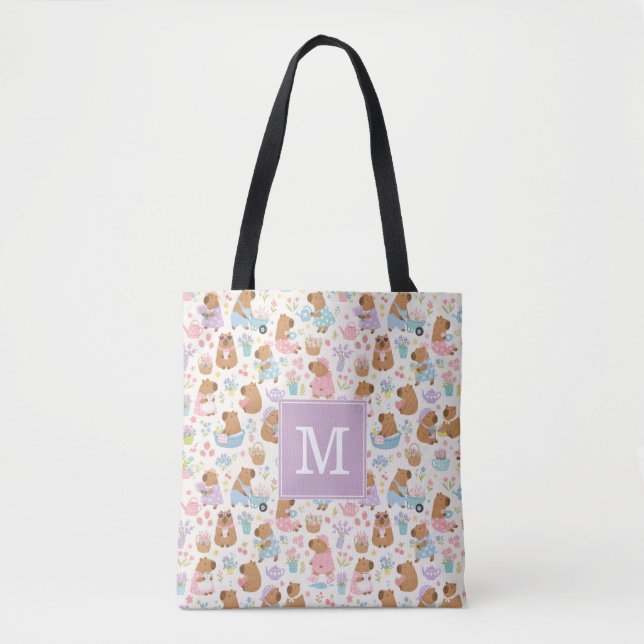 Sac fourre-tout Capybara mignon (Devant)