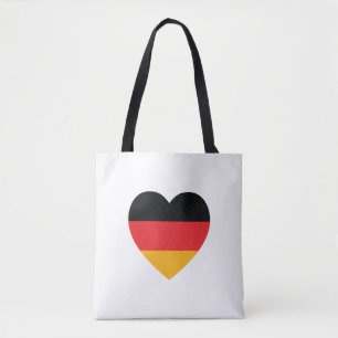 Sac fourre-tout cardiaque du drapeau allemand