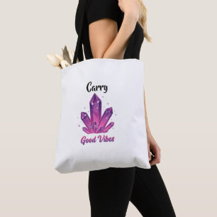 Sac fourre-tout Carry Good Vibes Citation positi