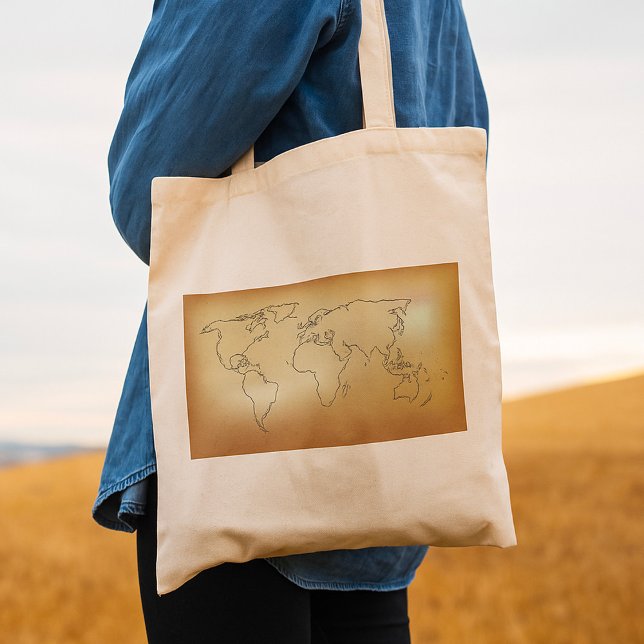 Sac fourre-tout carte de l'ancien monde (Créateur téléchargé)