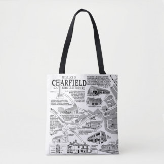 Sac fourre-tout Carte du village de Charfield
