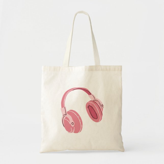 Sac fourre-tout casque rose (Devant)