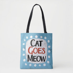 Sac fourre-tout Cat Goes Meow