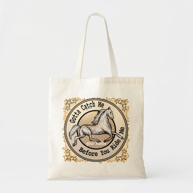 Sac fourre-tout Catch A Horse (Devant)