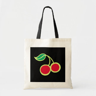 Sac fourre-tout cerise noire