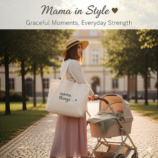 Sac fourre-tout « C'est une affaire de maman » — C