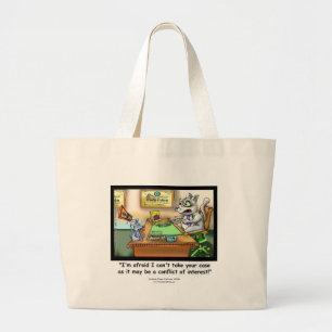 Sac fourre-tout Chat drôle et avocat