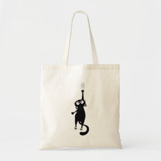 Sac fourre-tout chat noir mignon | Sac de courses