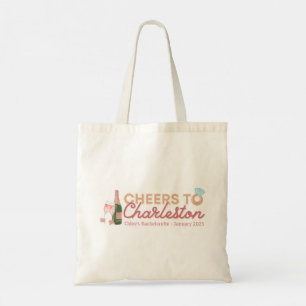 Sac fourre-tout "Cheers to Charleston"