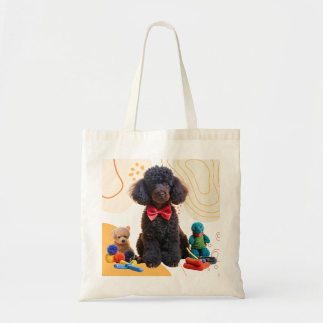 Sac fourre-tout Chenille aux canicules noires (Devant)