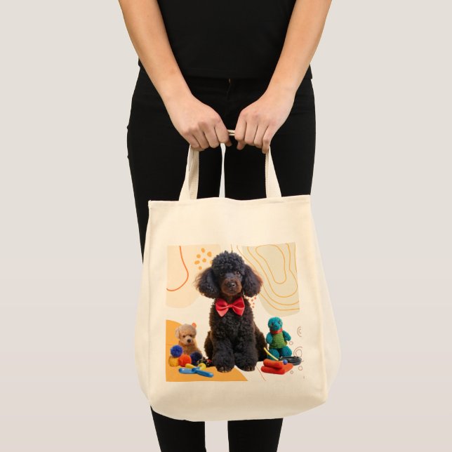 Sac fourre-tout Chenille aux canicules noires (Devant (produit))