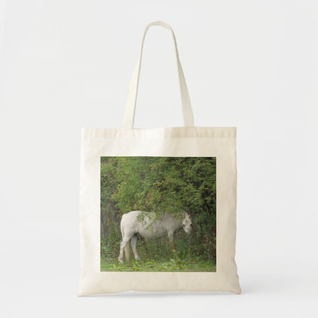 Sac fourre-tout Cheval Blanc timide (Devant)