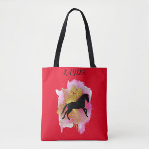 Sac fourre-tout CHEVAL ÉCLAIRANT PERSONNALISÉ.