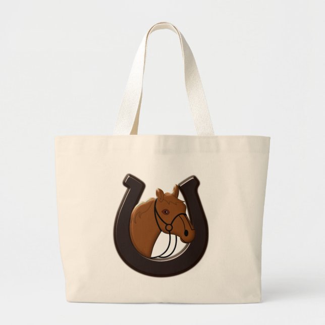 Sac fourre-tout Cheval Head (Devant)