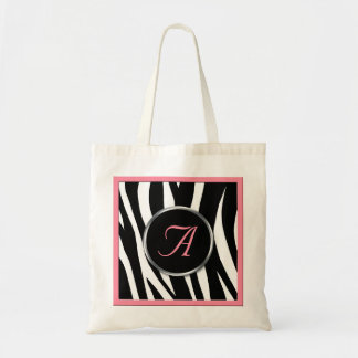 Sac fourre-tout chic à monogramme de rose