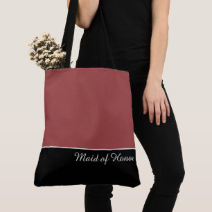 Sac fourre-tout chic de demoiselle d'honneur