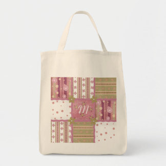 Sac fourre-tout Chic de monogramme