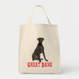 Sac fourre-tout Chien chiot Grand Danois d'amour