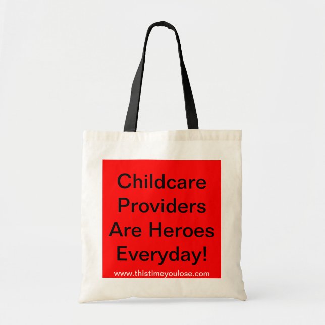 Sac fourre-tout. Childcare ProvidersAre (Devant)