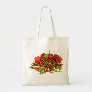 Sac fourre-tout Chillies fraîchement sélectionné