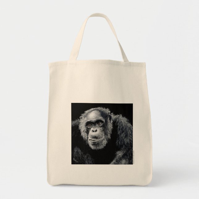 sac fourre-tout Chimpanzé "Jacob" (Devant)