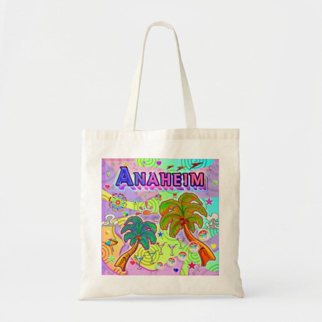 Sac fourre-tout cible de vacances Anaheim (Devant)