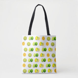 Sac fourre-tout Citron, Lime et Oranges