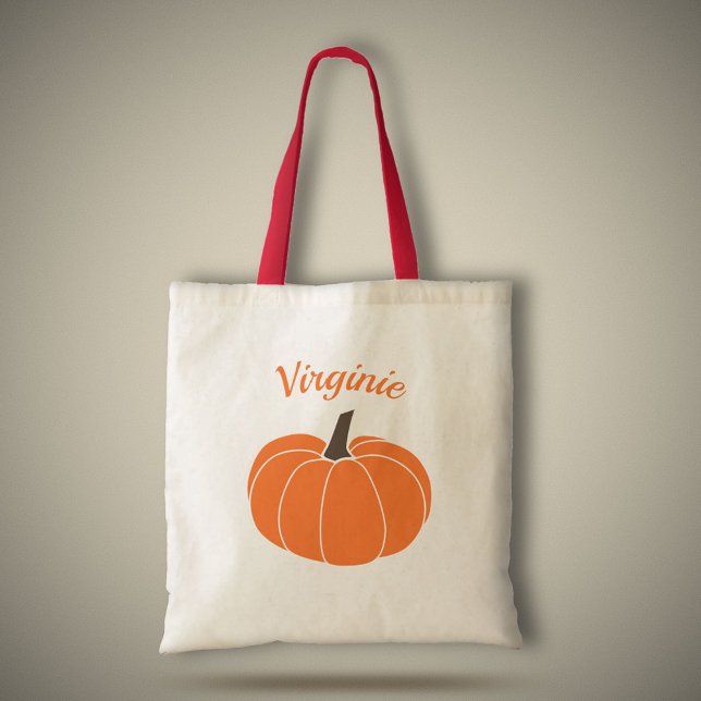 Sac fourre-tout citrouille (Pumpkin Tote Bag)