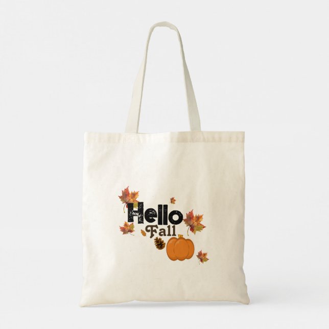 Sac fourre-tout citrouille (Dos)