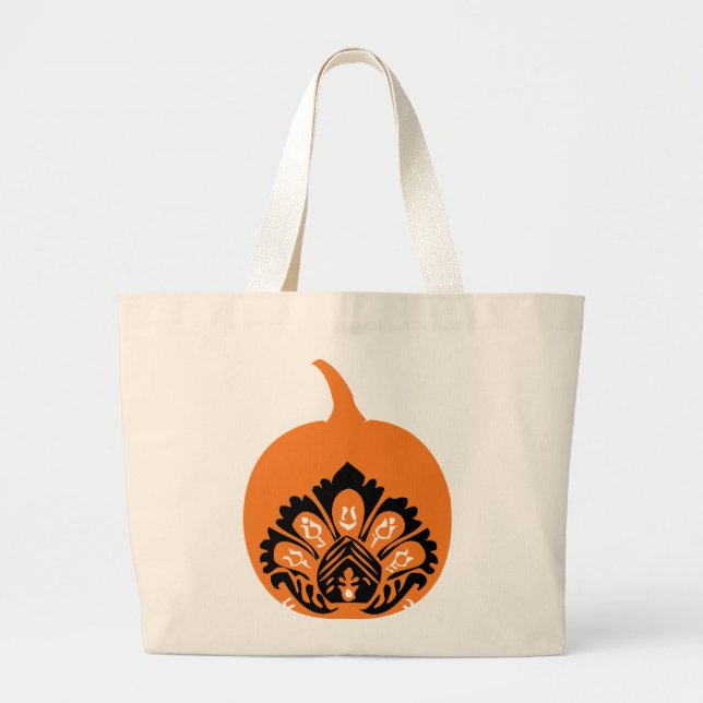 Sac fourre-tout Citrouille Fantaisie (Devant)