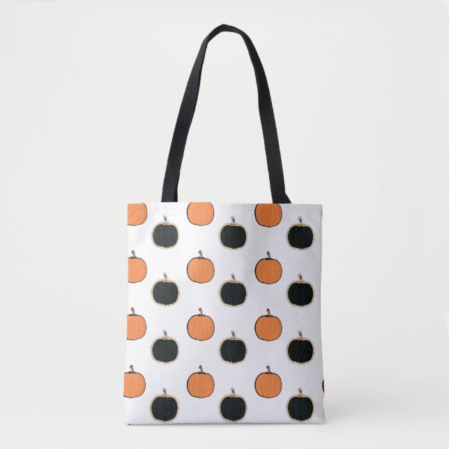 Sac fourre-tout citrouille/Halloween (Devant)