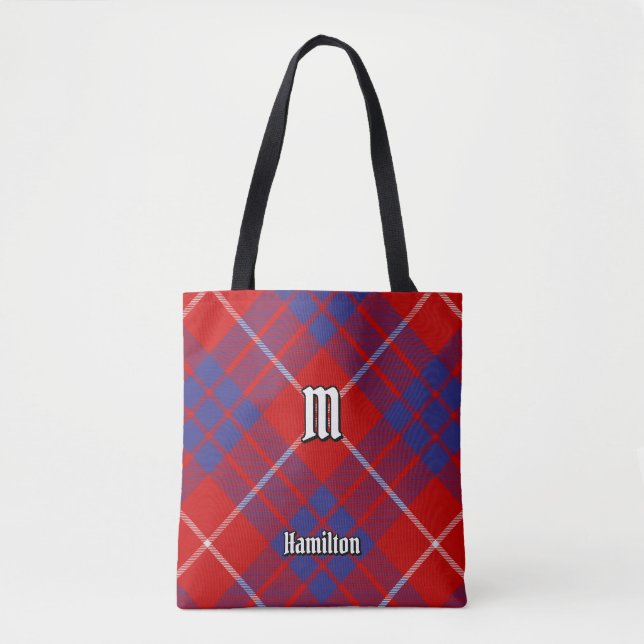 Sac fourre-tout Clan Hamilton Red Tartan (Devant)