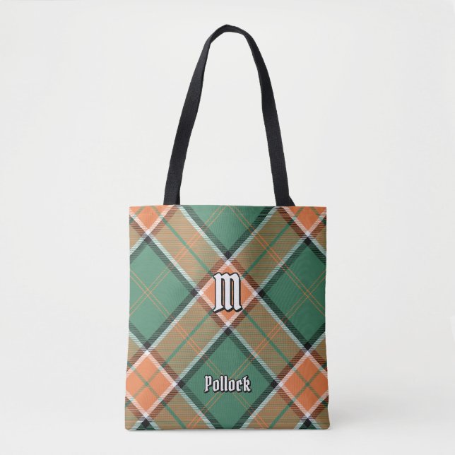 Sac fourre-tout Clan Pollock Tartan (Devant)