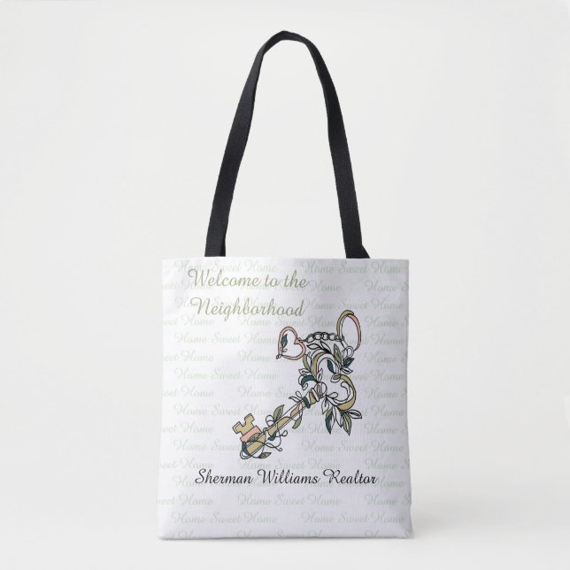 Sac fourre-tout clé de bienvenue (Devant)