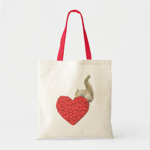 Sac fourre-tout Coeur d'écureuil
