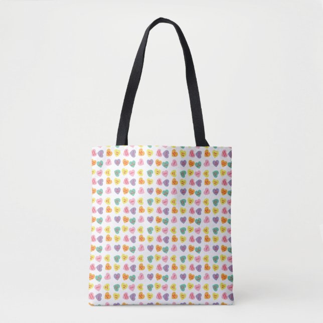 Sac fourre-tout Coeurs de conversation (Devant)