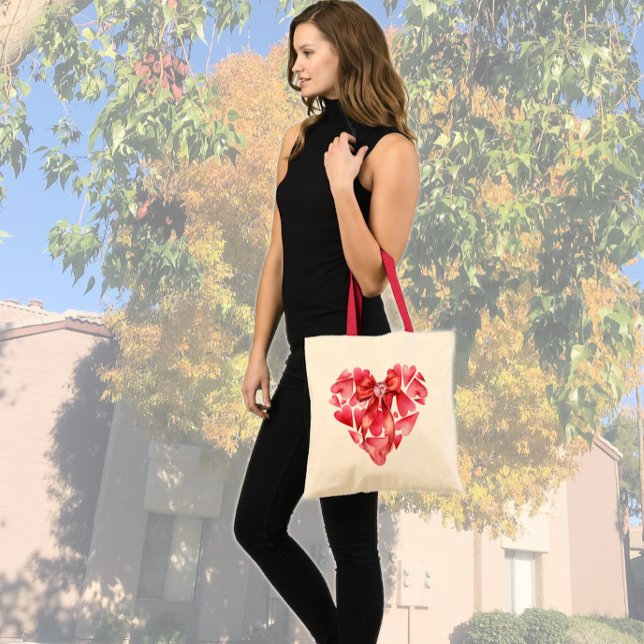 Sac fourre-tout coeurs de la Saint-Valentin (Créateur téléchargé)