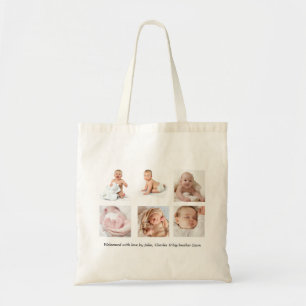 Sac fourre-tout Collage photo bébé